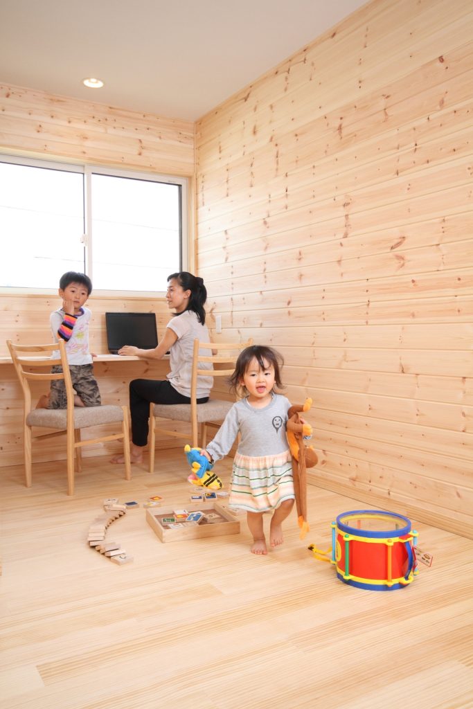 スリッパのいらない家